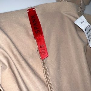 SPANX Mid Thigh Bodysuit Neutral Size Small
